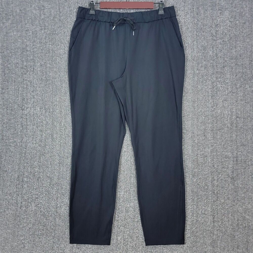 CRZ Yoga Pants Womens XL Black Stretch Sports Performance Casual Drawstring